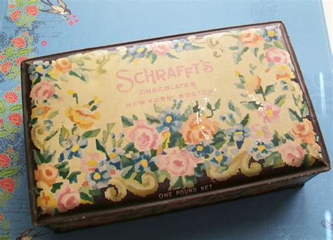 schrafft's metal box|Schrafft S Box for sale .